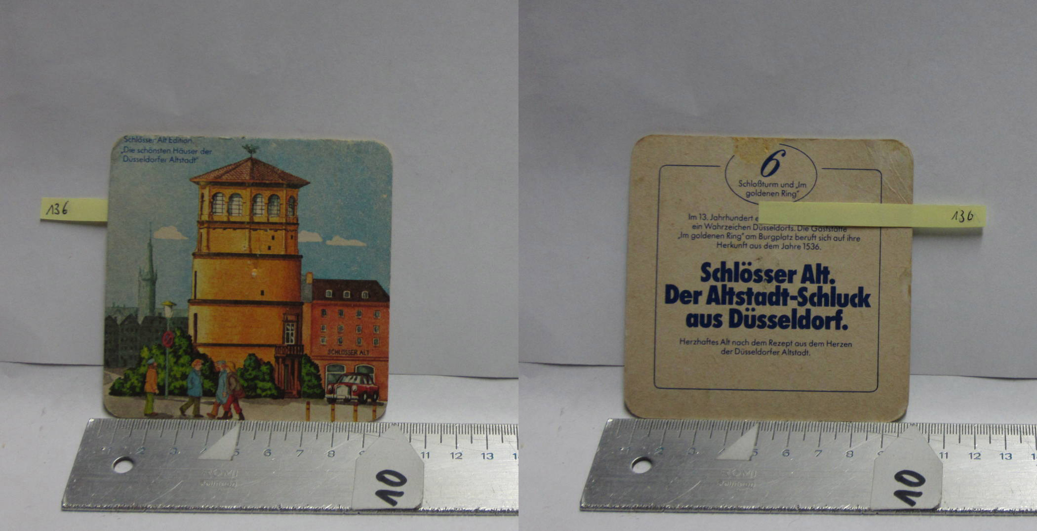 136 - Schlösser Alt / Schlösser Alt Edition Die schönsten Häuser der Düsseldorfer Altstadt Nr. 6